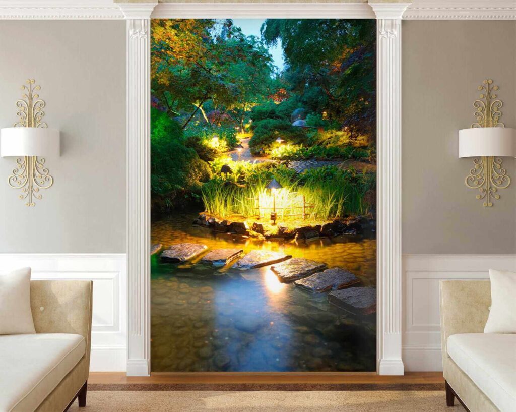 u55184pig1 1024x817 - Kamenná cesta v rybníku so svetlami - tegory