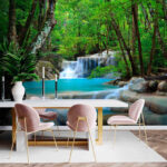 Fototapety Vodopád v lese