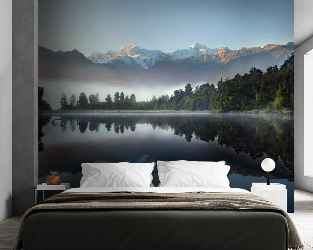 u53417pib84m 1024x819 - Jazero so stromami a horami v pozadí - tegory