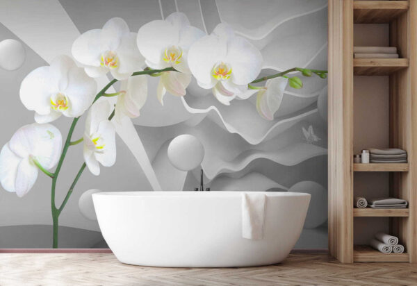 Biele orchidey a biele gule Biele orchidey a biele gule