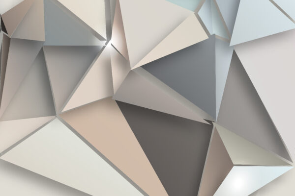 Abstraktné geometrické tvary v jemných farbách. Abstraktné geometrické tvary v jemných farbách.