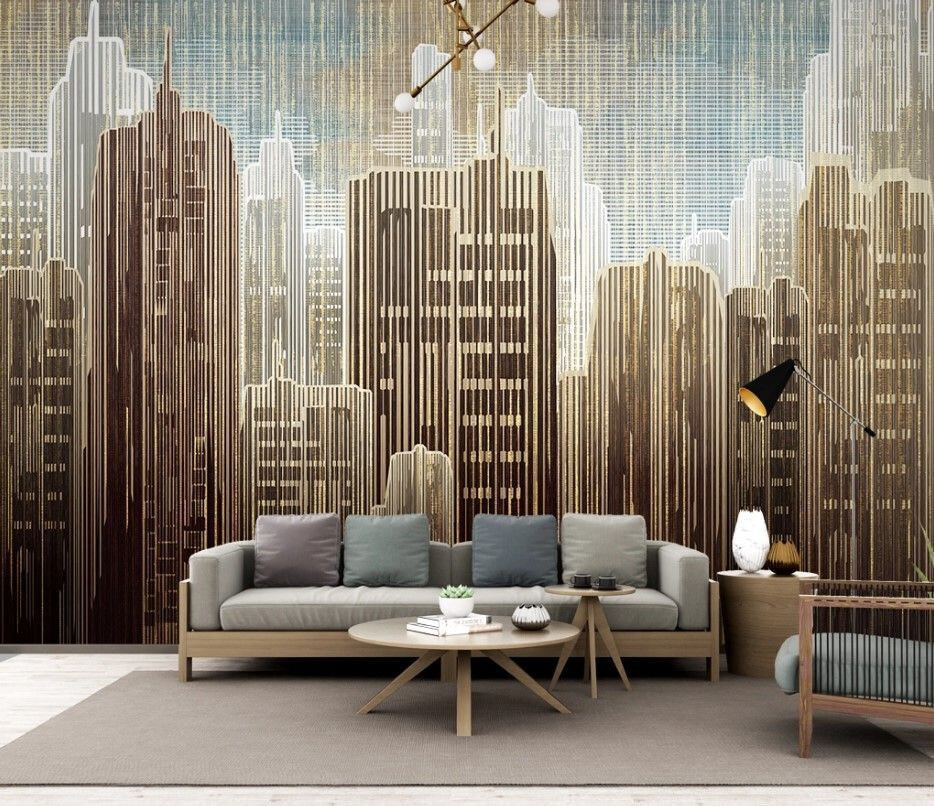 City skyline with many tall buildings City skyline with many tall buildings