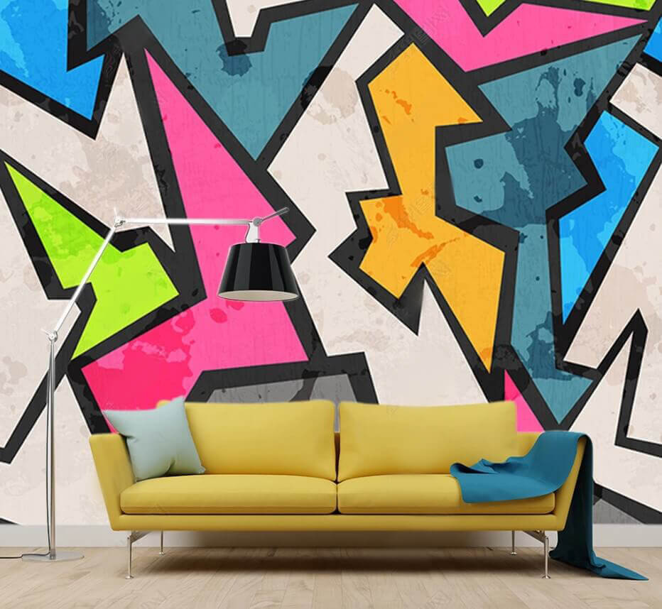 Colorful arrows on a white surface Colorful arrows on a white surface