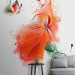 Fototapety Motýľ na kvete