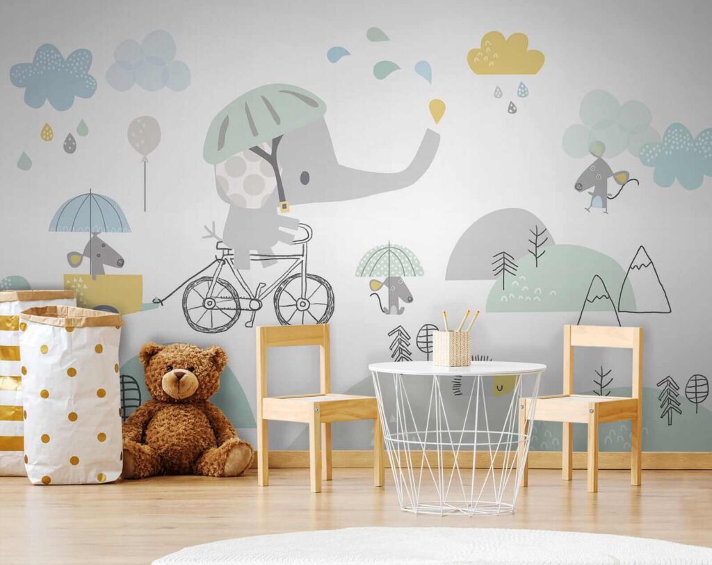 Kreslený slon na bicykli u28124pir7 1024x813 - Kreslený slon na bicykli - tegory