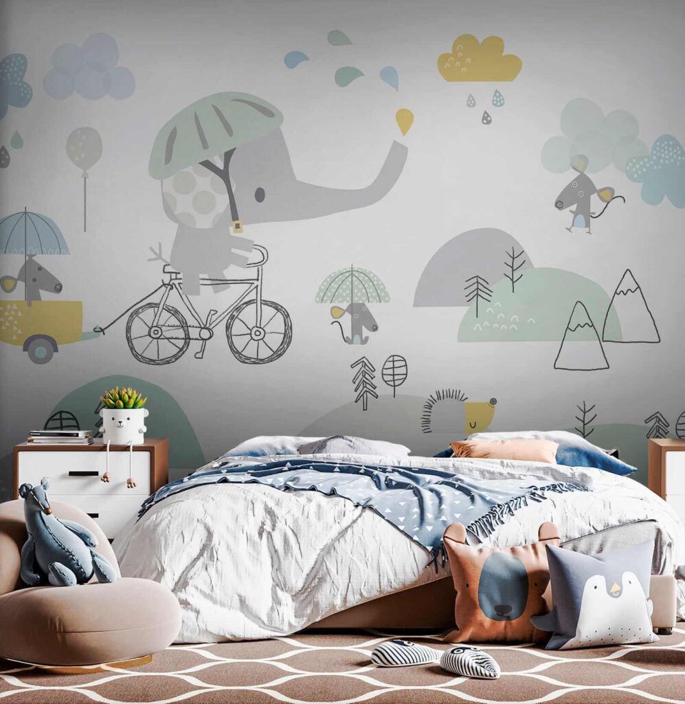 Kreslený slon na bicykli u28124pib1 997x1024 - Kreslený slon na bicykli - tegory