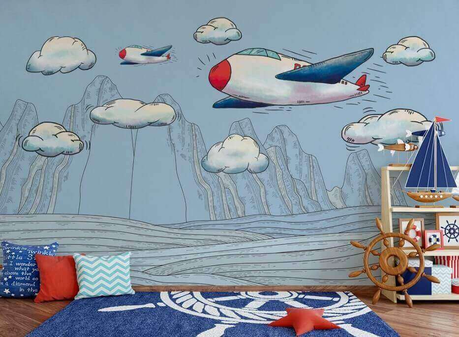 Karikatúra lietadiel letiacich nad horami u28105pir1m - Karikatúra lietadiel letiacich nad horami - tegory