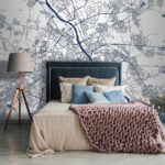 Fototapety Mapa mesta