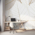 Fototapety Skupina hnedých listov