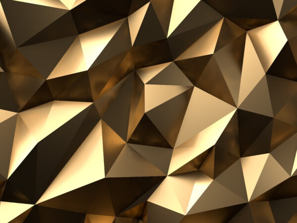 Trblietavá geometrická abstrakcia v hnedej farbe Trblietavá geometrická abstrakcia v hnedej farbe