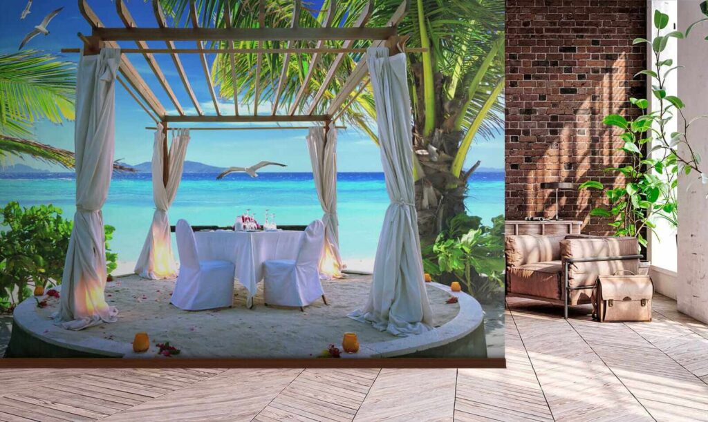 Stôl postavený na pláži u13799pih1 1024x611 - Stôl postavený na pláži - tegory