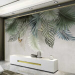 Fototapety Skupina motýľov na listoch