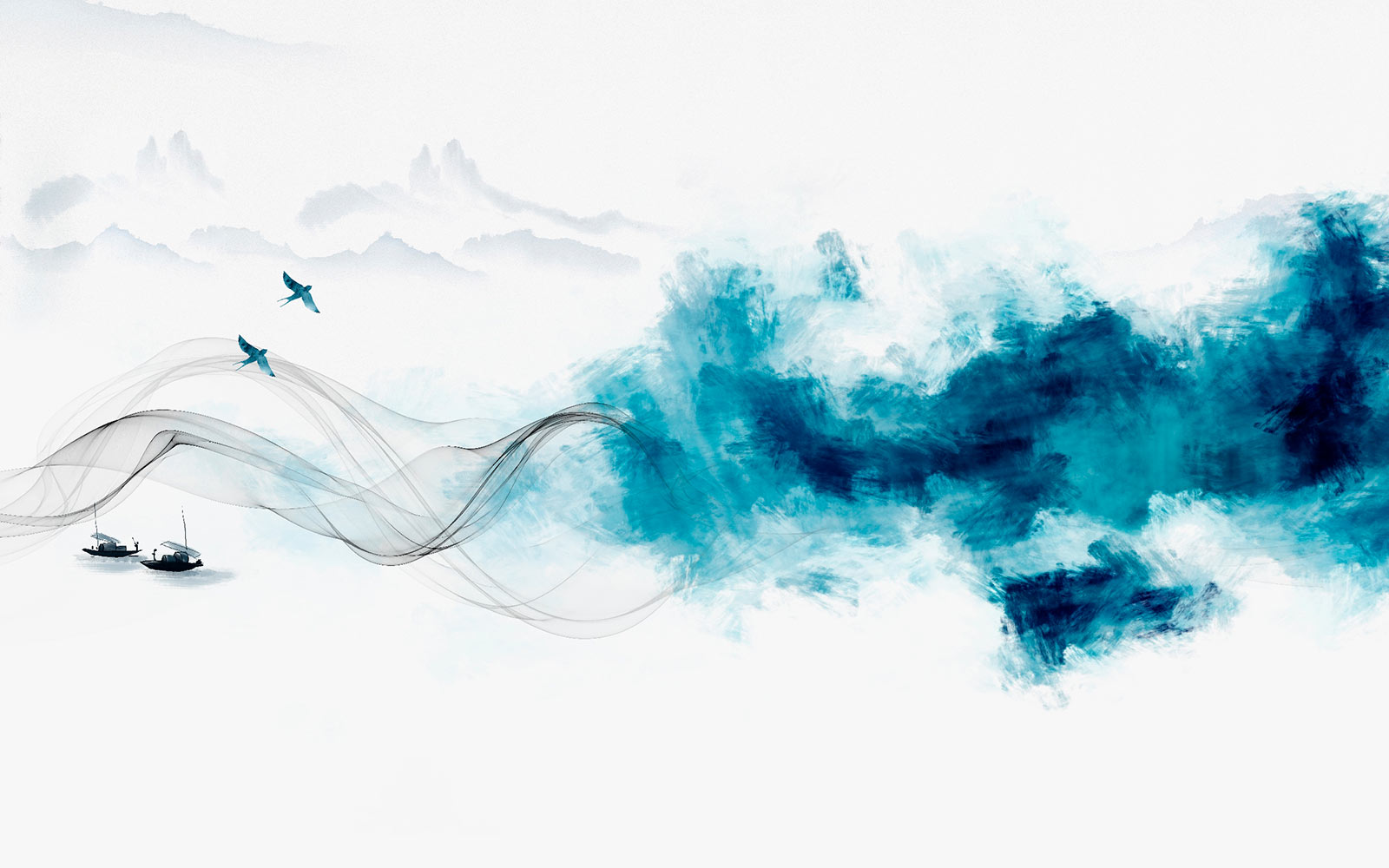 u08594p - Modrý dym a vták - tegory