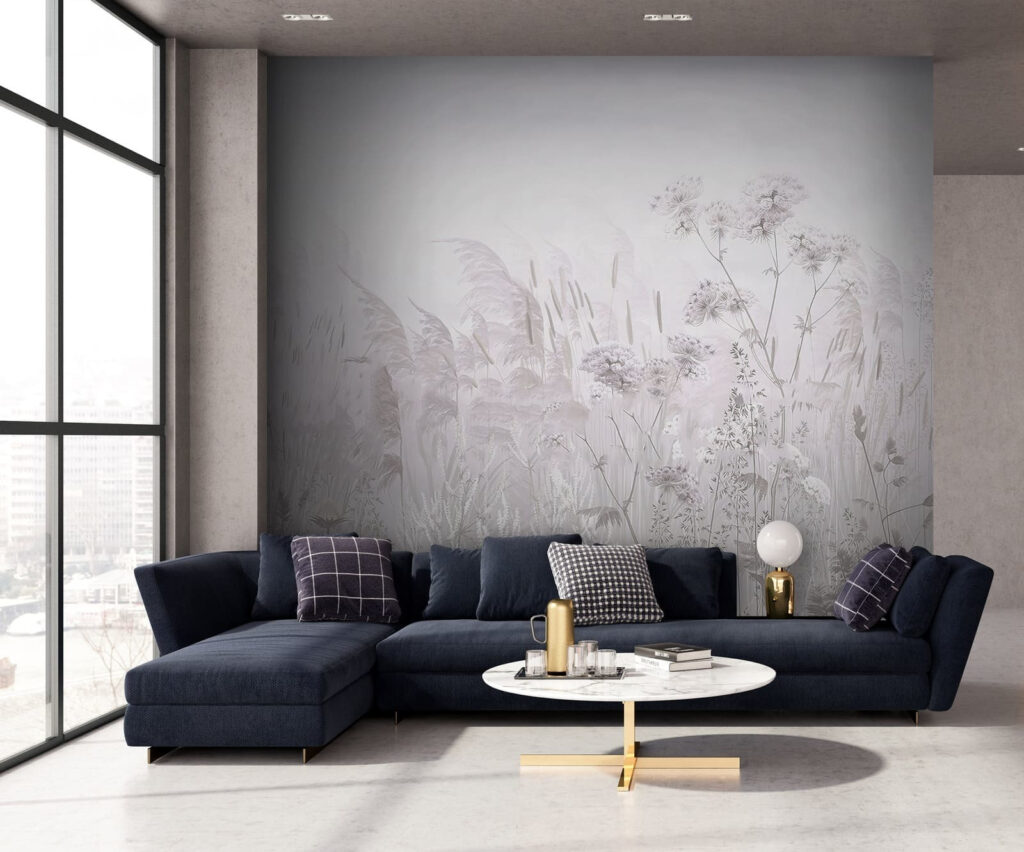 Field of grass and flowers Field of grass and flowers