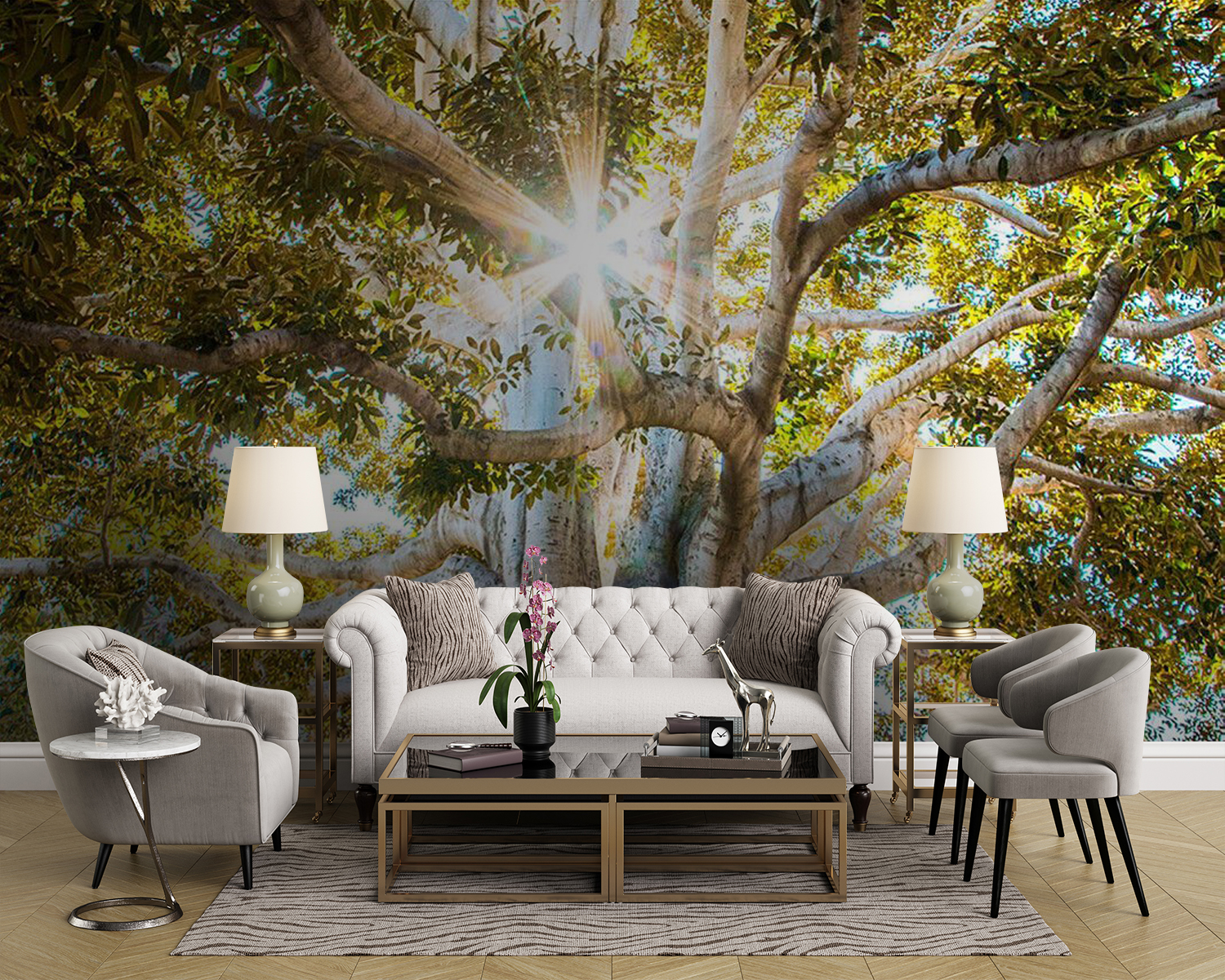 Majestátny strom v žiarivom slnečnom svetle u01271pig43m - Majestátny strom v žiarivom slnečnom svetle - tegory