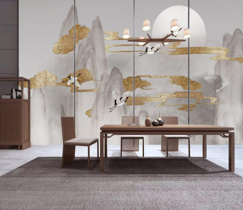 Maľba vtákov letiacich na oblohe u16241piq1m - Maľba vtákov letiacich na oblohe - tegory