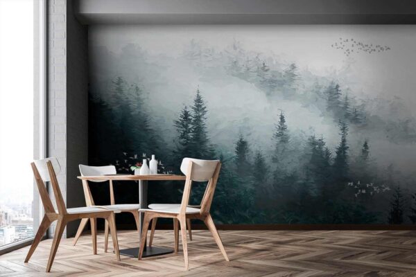 u23921pik2 600x400 - Hmlistý les s lietajúcimi vtákmi - tegory