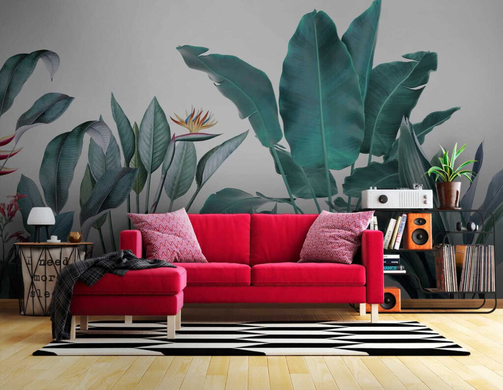 Group of green leaves Group of green leaves