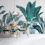 Fototapety Skupina zelených listov