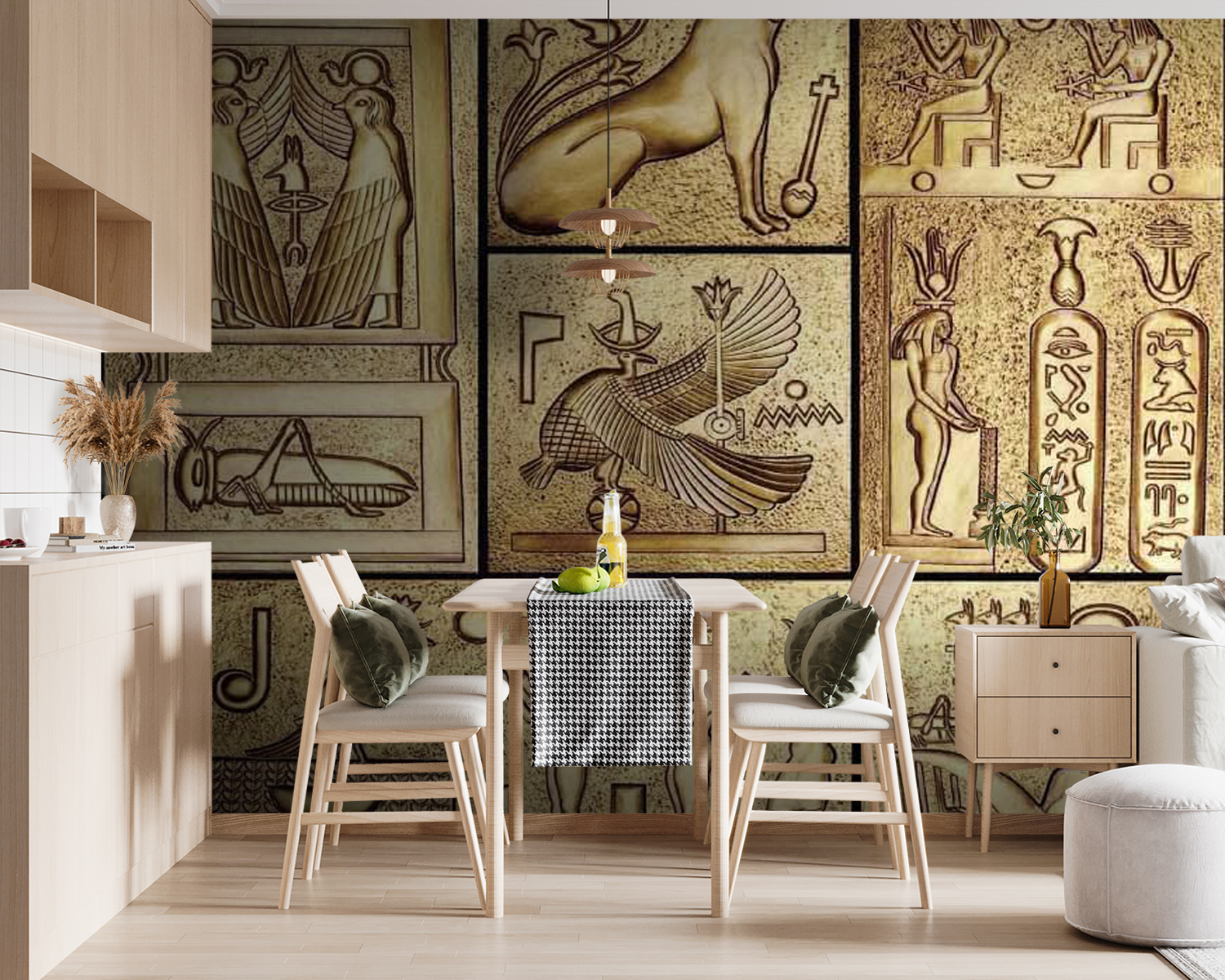 Koláž starovekých egyptských symbolov u29614pik119m - Koláž starovekých egyptských symbolov - tegory