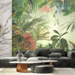 Fototapety Maľba tropického pralesa