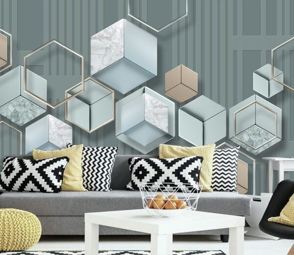 Tapety so šesťuholníkmi a geometrickými tvarmi Tapety so šesťuholníkmi a geometrickými tvarmi