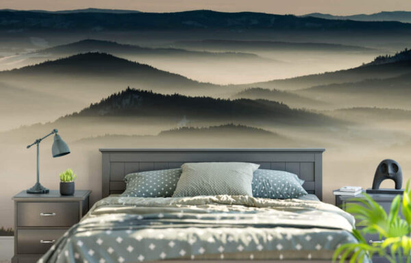 Fototapety Fototapety Krajina hôr s hmlou (Katalógové číslo: u31554)