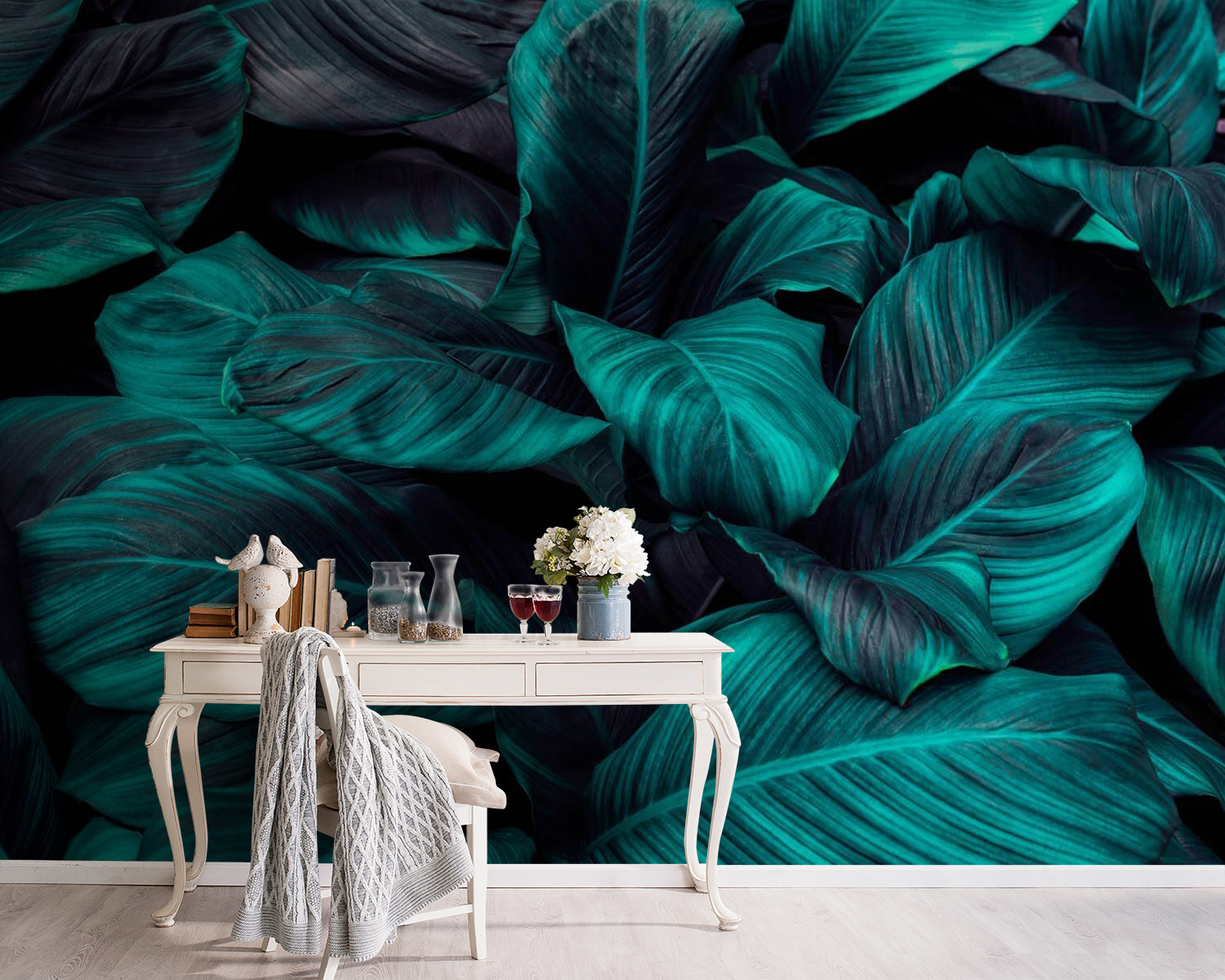 Svieža tropická zeleň v žiarivých odtieňoch u31835pig5m - Svieža tropická zeleň v žiarivých odtieňoch - tegory