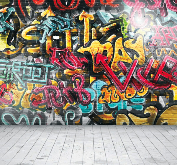 Stena s grafitmi Stena s grafitmi