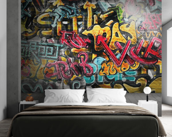 Stena s grafitmi Stena s grafitmi