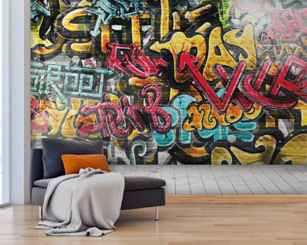 Stena s grafitmi Stena s grafitmi