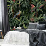 Fototapety Tapety s vtákmi a rastlinami