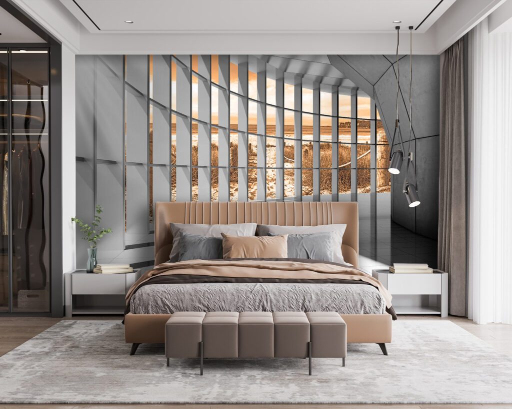 Large room with windows Large room with windows