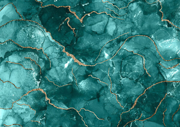 Elegantný dizajn v teal farbe a s teplými akcentmi. Elegantný dizajn v teal farbe a s teplými akcentmi.
