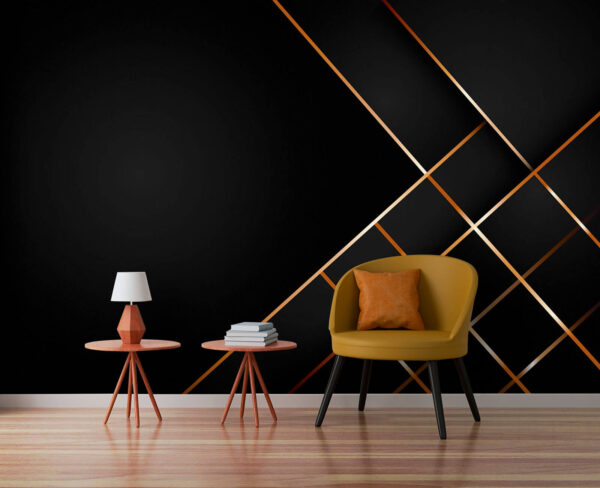 Fototapety Fototapety Abstraktné čiary na tmavom pozadí (Katalógové číslo: u73607)