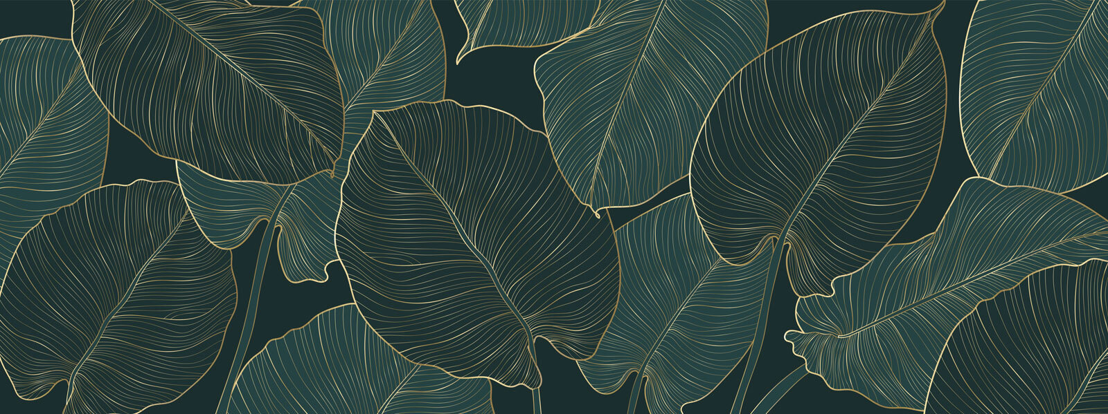 Elegant leaves with intricate details Elegant leaves with intricate details