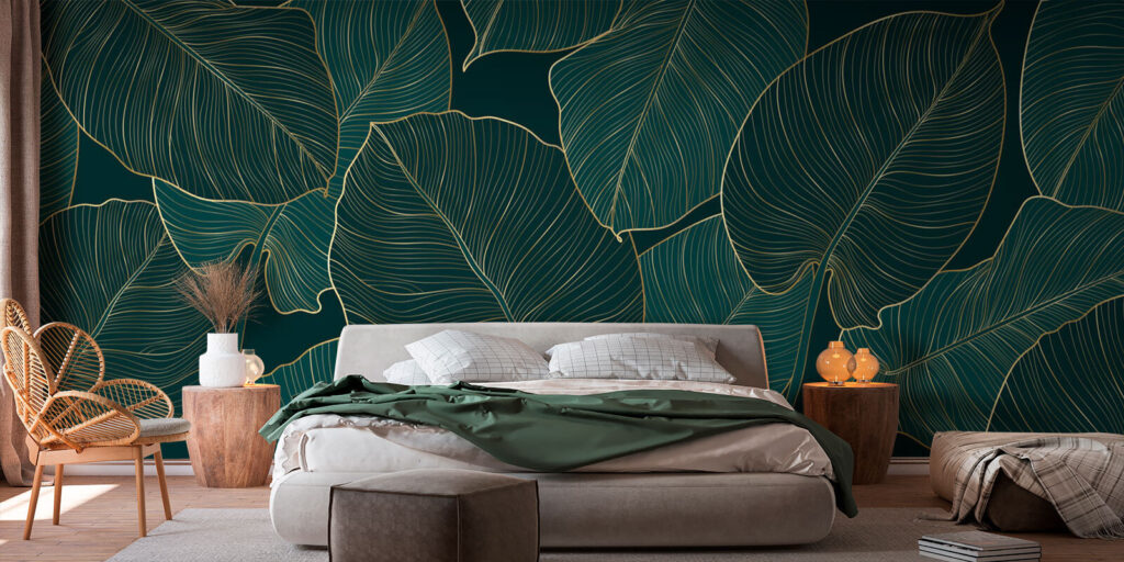 Elegant leaves with intricate details Elegant leaves with intricate details