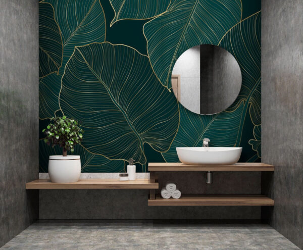 Elegant leaves with intricate details Elegant leaves with intricate details