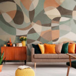 Fototapety Farebný vzor na povrchu