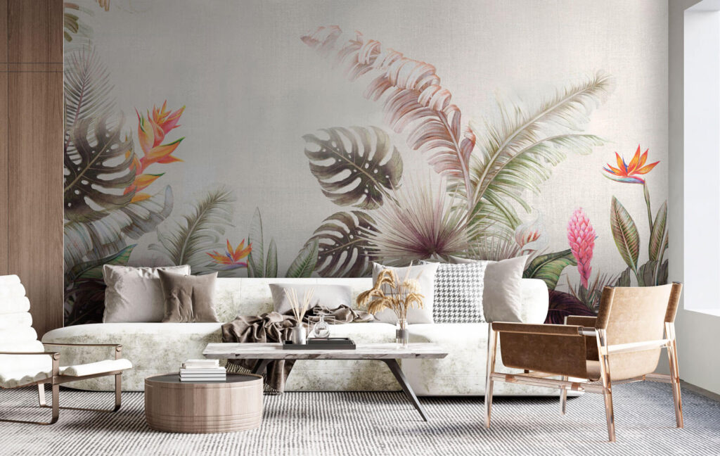 u73990pig1 1024x648 - Živé tropické lístie a kvety - tegory