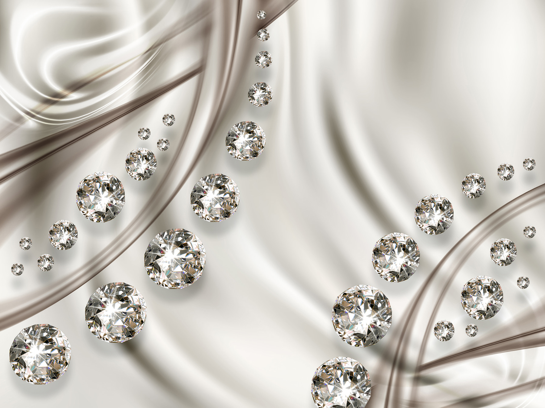 u79498p - Skupina diamantov na bielom pozadí - tegory