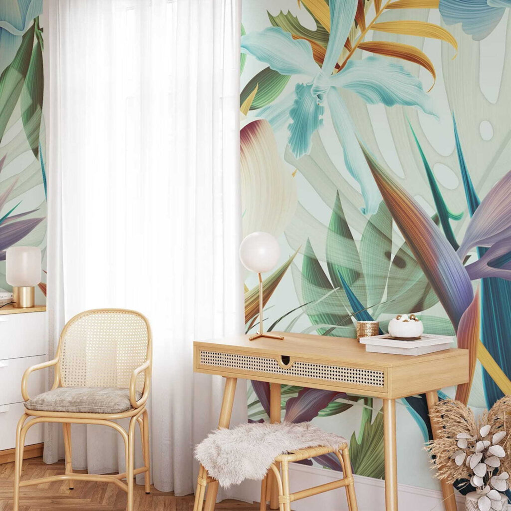 Colorful floral pattern Colorful floral pattern