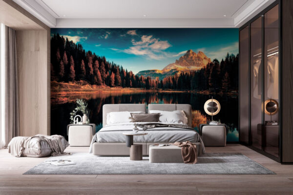 u79819pib1 600x400 - Jazero obklopené stromami a horami - tegory