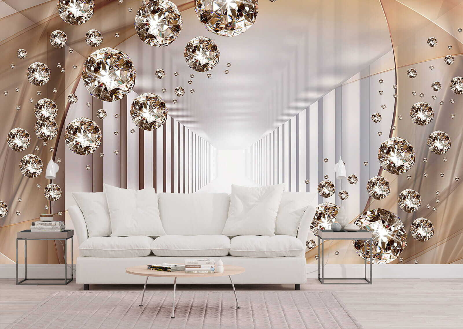 Diamond in a tunnel Diamond in a tunnel