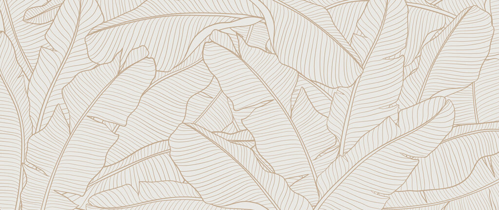 Elegant leaf pattern for modern decor