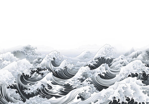 Waves in the ocean with waves Waves in the ocean with waves