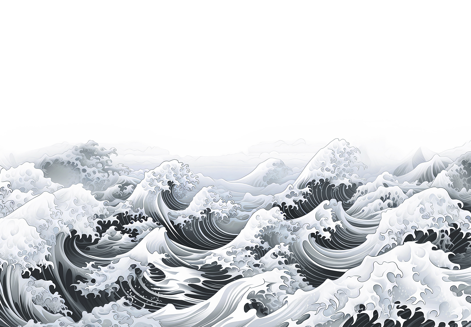 Waves in the ocean with waves Waves in the ocean with waves