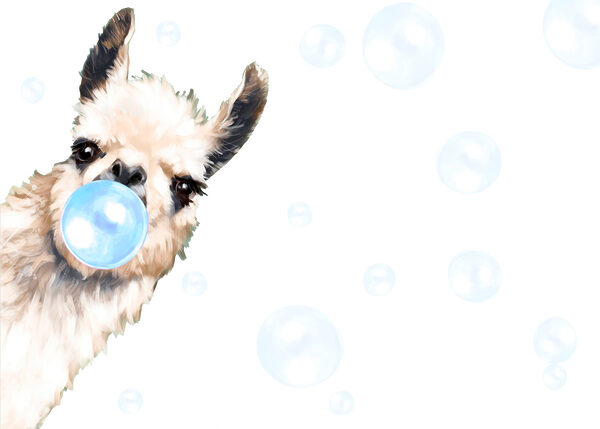 Lama fúka bubliny Lama fúka bubliny