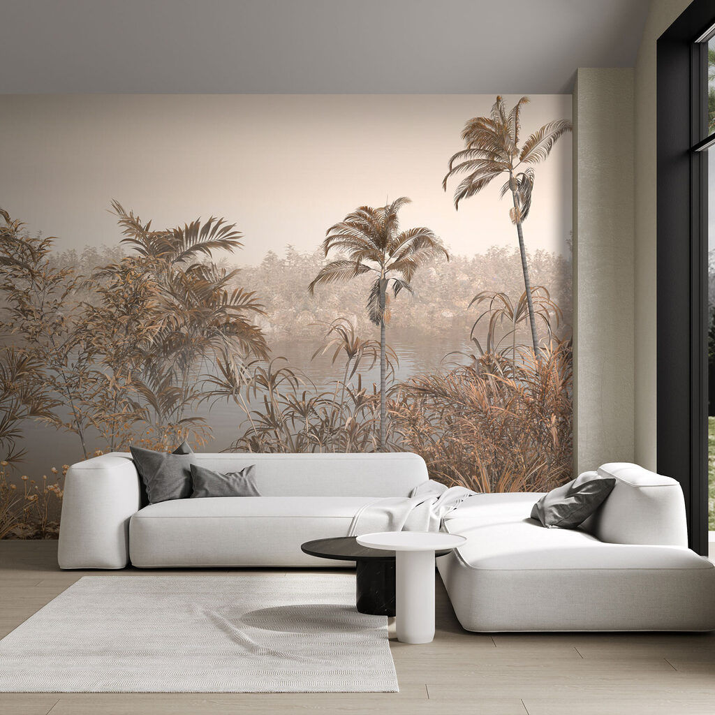 A swamp with plants and flowers A swamp with plants and flowers