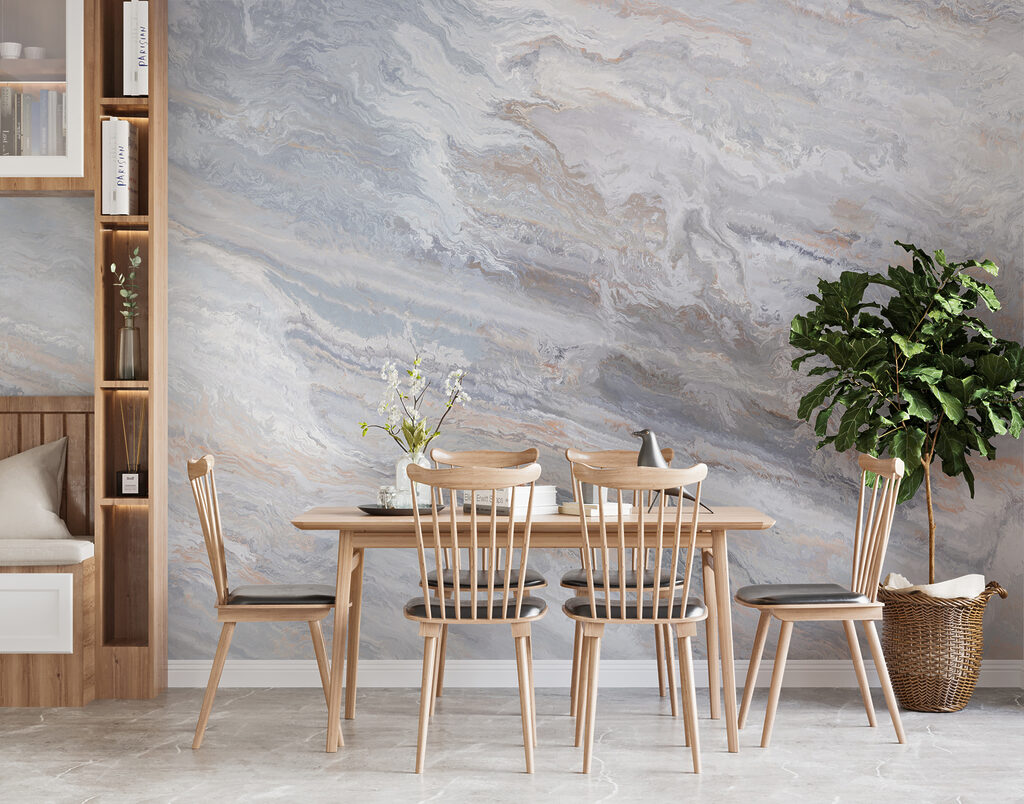 Abstract waves in soft colors Abstract waves in soft colors